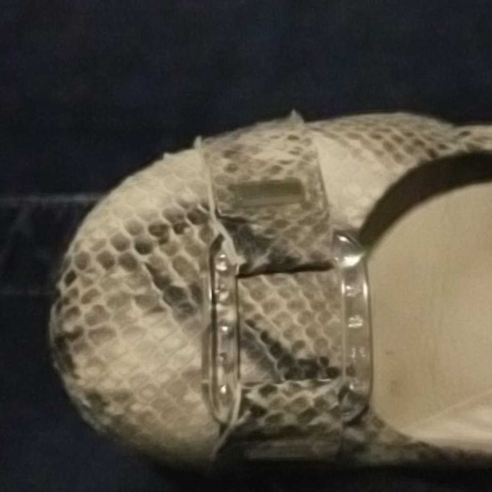 Stuart Weitzman Lucid Python Embossed Ballet Flats - image 2